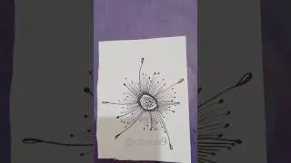 Day 98||tengal doodle design #foryou #art #zentangle #doodledesigns #drawing #viral #mandala #doodle