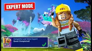 Fortnite Lego | How to complete Lost Isles Expert! (EXPERT MODE)