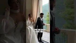 Bride surprise husband after his dad passed away ❤️