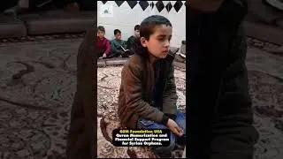GEM Foundation USA Quran Memorization and Financial Support Program for Syrian Orphans. #foryou