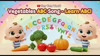 Learn ABC with Vegetables 🥦🍅 Kids Nursery Rhyme