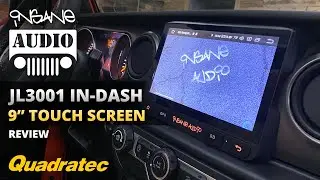 Insane Audio JL30019-inch In-Dash Touch Screen Navigation System for Jeep Wrangler JL & Gladiator JT