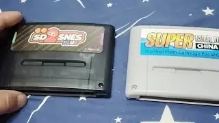 介紹超任SFC/SNES主機的SD2SNES跟china ever driver兩張燒錄卡差別