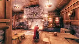 Valheim-small cook house build