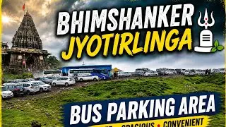 Bhimashankar Bus stand #lovethenature #happy #travel #bhimashankar_jyotirling #travelvlog #journey
