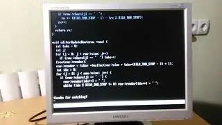 I made Kilo text editor port to esp32  with FabGL