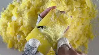Oddly Satisfying Soap Carving | Crunchy Soap Cutting | No Talking ASMR #soap