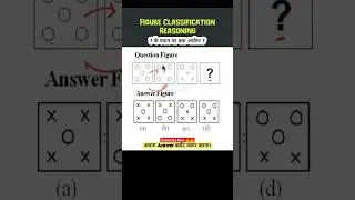 Logical Reasoning || Figure Classification || SSC Chsl 2023 #reasoning