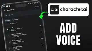 How to Add Voice in Character AI Mobile