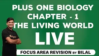 +1 Biology - Focus Area Revision I Chapter 1