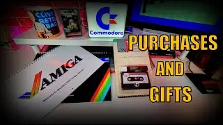Sinclair ZX Spectrum & Commodore Amiga 2023 Calendars - Recent Retro Gifts, Purchases Etc -
