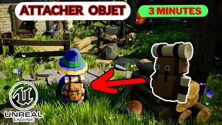 Equiper un objet sur son personnage FACILEMENT dans unreal engine 5 (TUTO rapide)