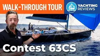 Contest 63CS Что делает эту роскошную яхту такой хорошей?