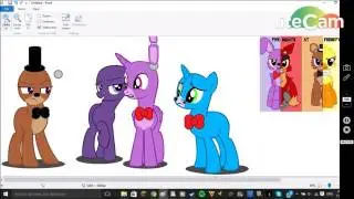 MLP {Five Nights At Freddy's} (Speed Paint)