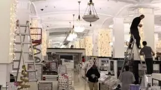 Decorating Lord & Taylor 5th Avenue