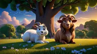 Three Giggly Goats Hop the Hill | Fun Nursery Rhyme Adventure
