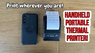 2026 Portable Handheld Wireless Bluetooth Thermal Receipt Printer 58mm XPRINTER XP-P502A