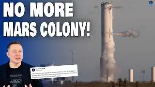 Ух ты! Илон Маск только что объявил о задержке отправки Starship на Луну в 2027 году, лунная база...