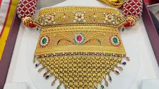 Gold fancy Ambu aad design
