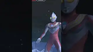 Ultraman Tiga kekuatan Nya mengenai Monster Gudon☀️Game Ultraman Fighting Evolution 3#shortsyoutube