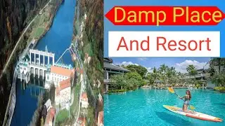 Damp place and resort hotel/damp beach/descanso resort palce