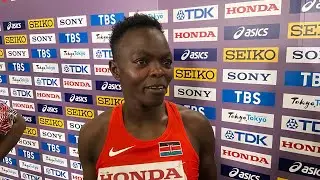 Mary Moraa (KEN) awansowała do kolejnego finału biegu kobiet na 800 m / Mistrzostwa Świata w Lekk...