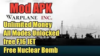 Download Warplane INC Mod APK || Unlimited Money || All Campaign Unlocked + FREE F16 JET
