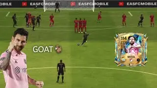 109 CAM UTOTS MESSI IS GOATED CARD🔥 - FC MOBILE REVIEW