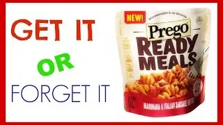NEW Prego Ready Meals | Get It OR Forget it?!