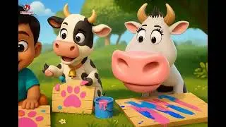 The Moon Bake Cookies - Festival Day With Animals - New Kids English Song - Nursery Rhymes