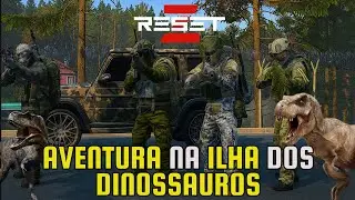 Do Zero Ao Milh&atilde;o No ResetZ EP.08 - Explorando A Ilha Dos Dinossauros | DayZ PVE