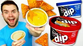 Doritos только что выпустили соусы! Честный обзор... НОВЫЙ острый соус &laquo;Начо&raquo; + прохладный халапеньо!