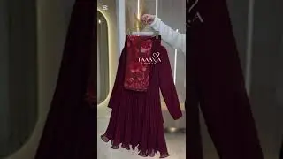 Red look #2025collection #fahsion #hijab #abaya #fasionista #hijabstyle