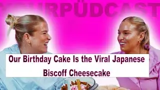 Our Birthday Cake Is the Viral Japanese Biscoff Cheesecake!