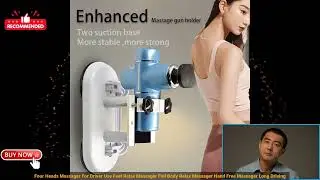 3256804815037628 Massage Gun Holder Two Suction Base With Massage Heads Massage Gun Sup