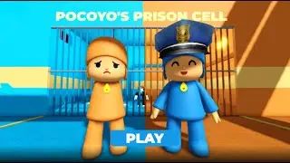 POCOYO PRISONER VS POLICE PRISON RUN (OBBY)..#roblox #games #funny