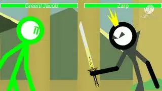 Draw a stickman epic 4 Rise of Zarp with healthbars Final Battle (Remake)