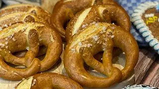 Orijinal brezel tarifi/Alman simidi nasıl yapılır?#pretzel #brezel #simit
