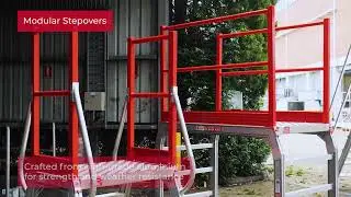 Modular Stepovers. Safe, reliable access over obstacles &mdash; engineered for durability and flexibili...