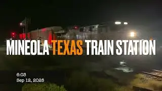 Mineola Texas Train Station Camera5 September 12, 2025 0603 AM 4K 30fps