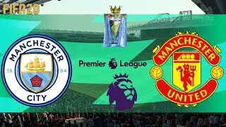 FIFA 20 Career Mode | Derby Manchester | Premier League | Full Match & Gameplay
