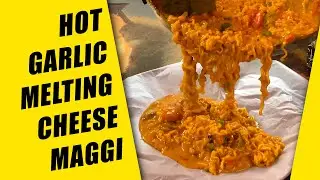 Famous Maggi In Malad West | Hot Garlic Melting Cheese Maggi | Mumbai Street Food
