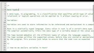 19   How To Declare Variables in Rust Strings Integers and Booleans in Rust
