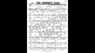 For Heaven's Sake - Sherman Edwards 1948 - performed by Sebastiano Merlo on trumpet