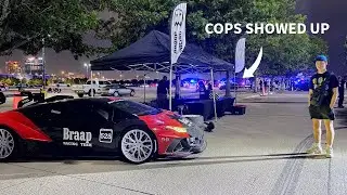 COPS SHOWED UP...THE CRAZIEST CAR MEET OF THE YEAR?? - EMMEET DALLAS