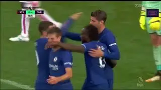 Stoke City Vs Chelsea 0-4   Alvaro Morata hat trick vs Stoke City 🔥🔥