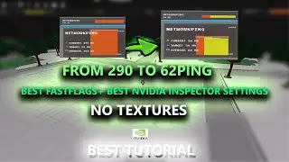 HOW TO GET NO TEXTURES IN ROBLOX + BEST FASTFLAGS + BETTER PING  | Roblox Best Optimizationsfrostrap