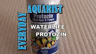 Протозин (Waterlife) для аквариумных рыб с белой пятнистостью (ихтиофтириозом), паразитами и грибками