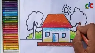 How to draw a Nature./painting tutorial.