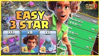 NEW Root Riders Attack Strategy + Cookie  - TH16 ATTACK STRATEGY (clash of clans)
